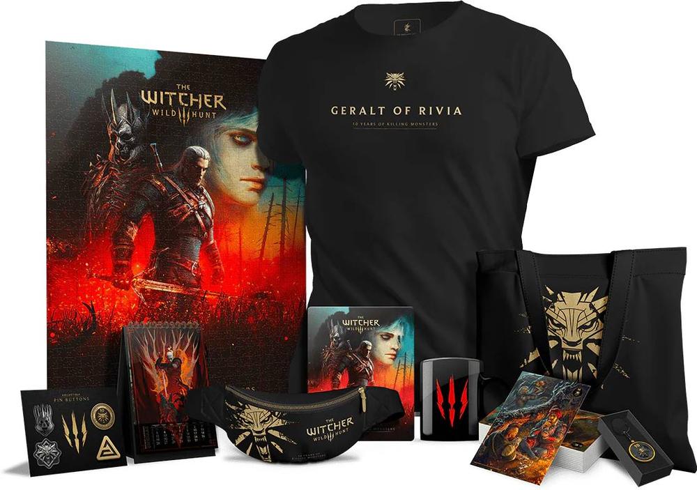 The Witcher 3 Wild Hunt 10th Anniversary Good Loot Monster Slayer