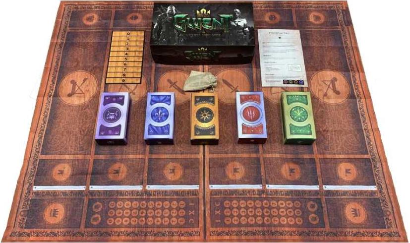 Настольная карточная игра Гвинт (Gwent The Witcher Card Game) + Дополнение