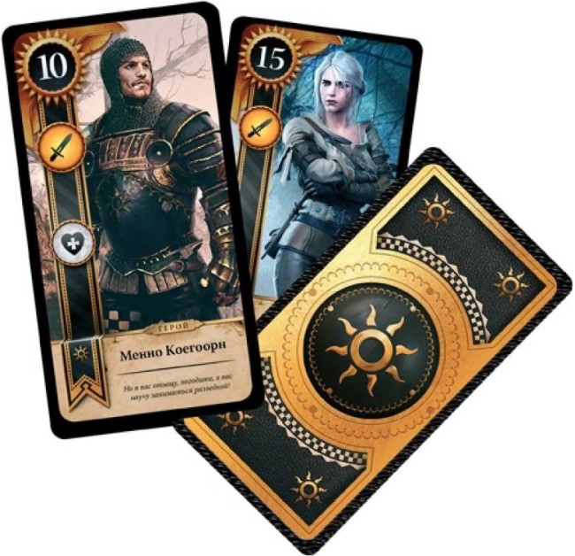 Настольная Карточная Игра Гвинт (Gwent The Witcher Card Game) в мешке