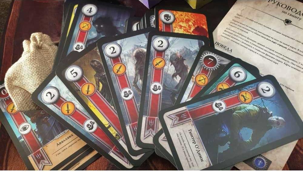 Настольная Карточная Игра Гвинт (Gwent The Witcher Card Game)